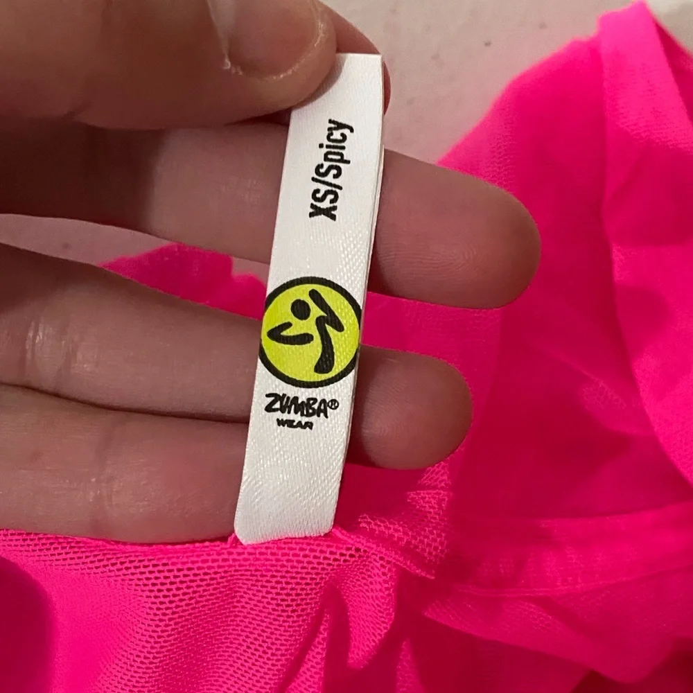 Rare Zumba Sports Bra - Medium Leggings - Small Tank - XS/S Set Hood Mesh - Picture 14 of 16